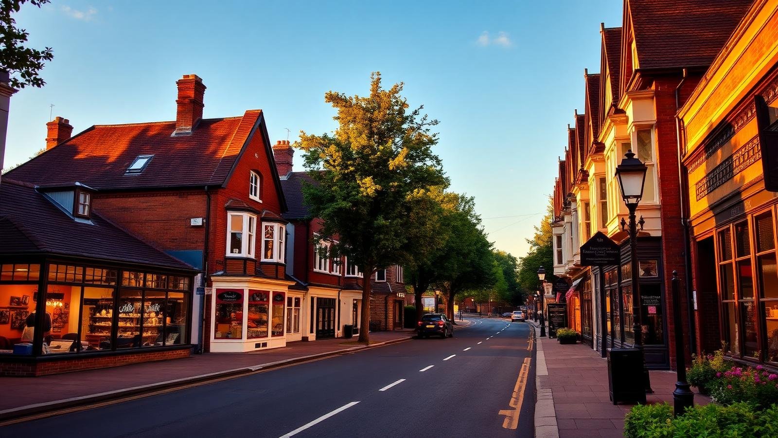 Aerial coverage in Letchworth